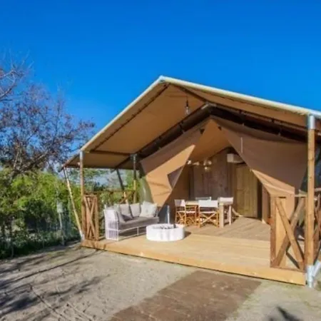 Gemuetliches Safarizelt Mit Grill Und Garten * Lychen
